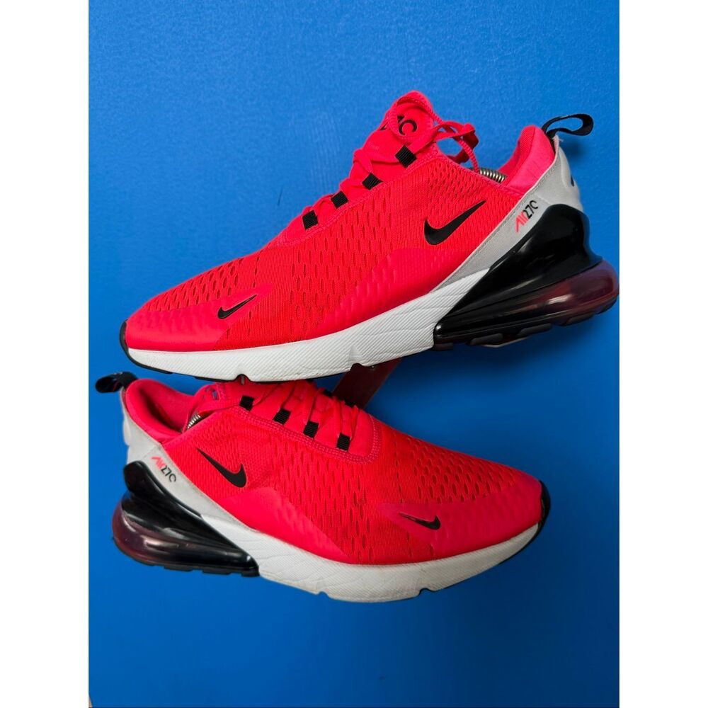 Nike Air Max 270 Red Orbit Men's Shoes Sneakers Size 12 EXCELLENT RARE - Picture 3 of 6